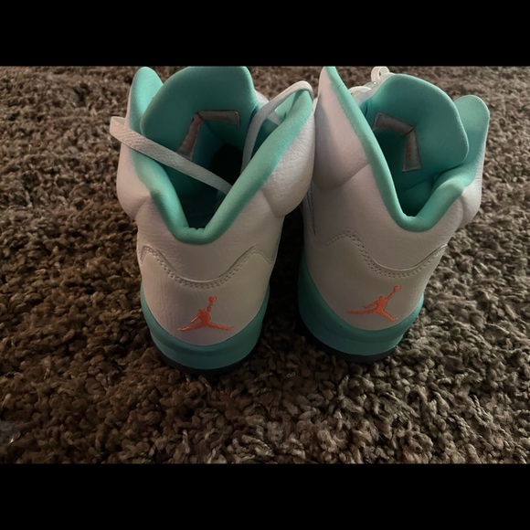 Jordan 5 light aqua - Picture 2 of 6